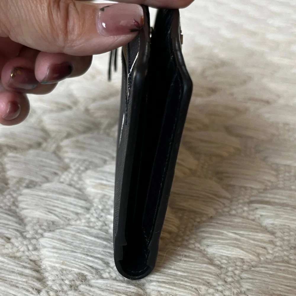 EUC Kate Spade Navy Blue Wallet with Penguin Design - Picture 4 of 7